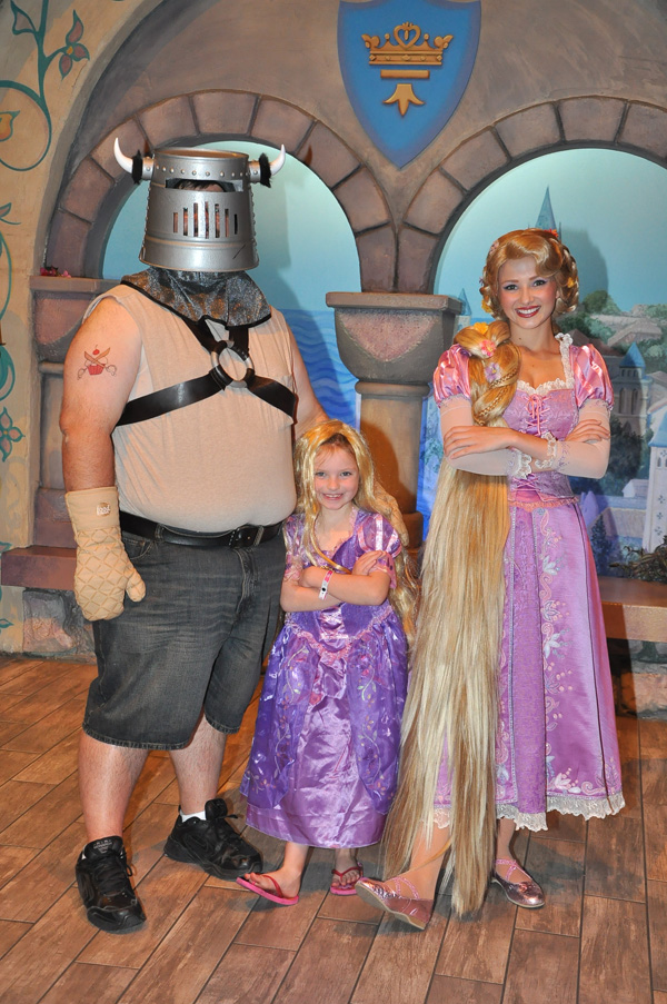 Atilla at Mickeys Halloween Party Disneyland Oct 25th2011